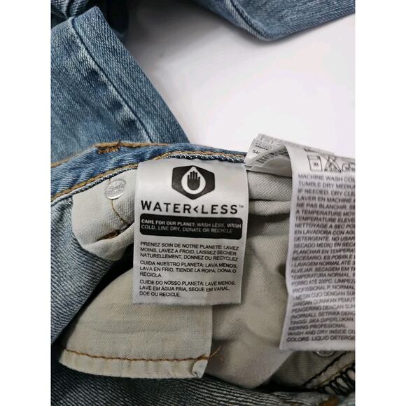 VINTAGE MENS LEVI’S 559 RELAXED STRAIGHT 100% COTTON WAIST BLUE JEANS PANT 36X30 - Picture 5 of 7